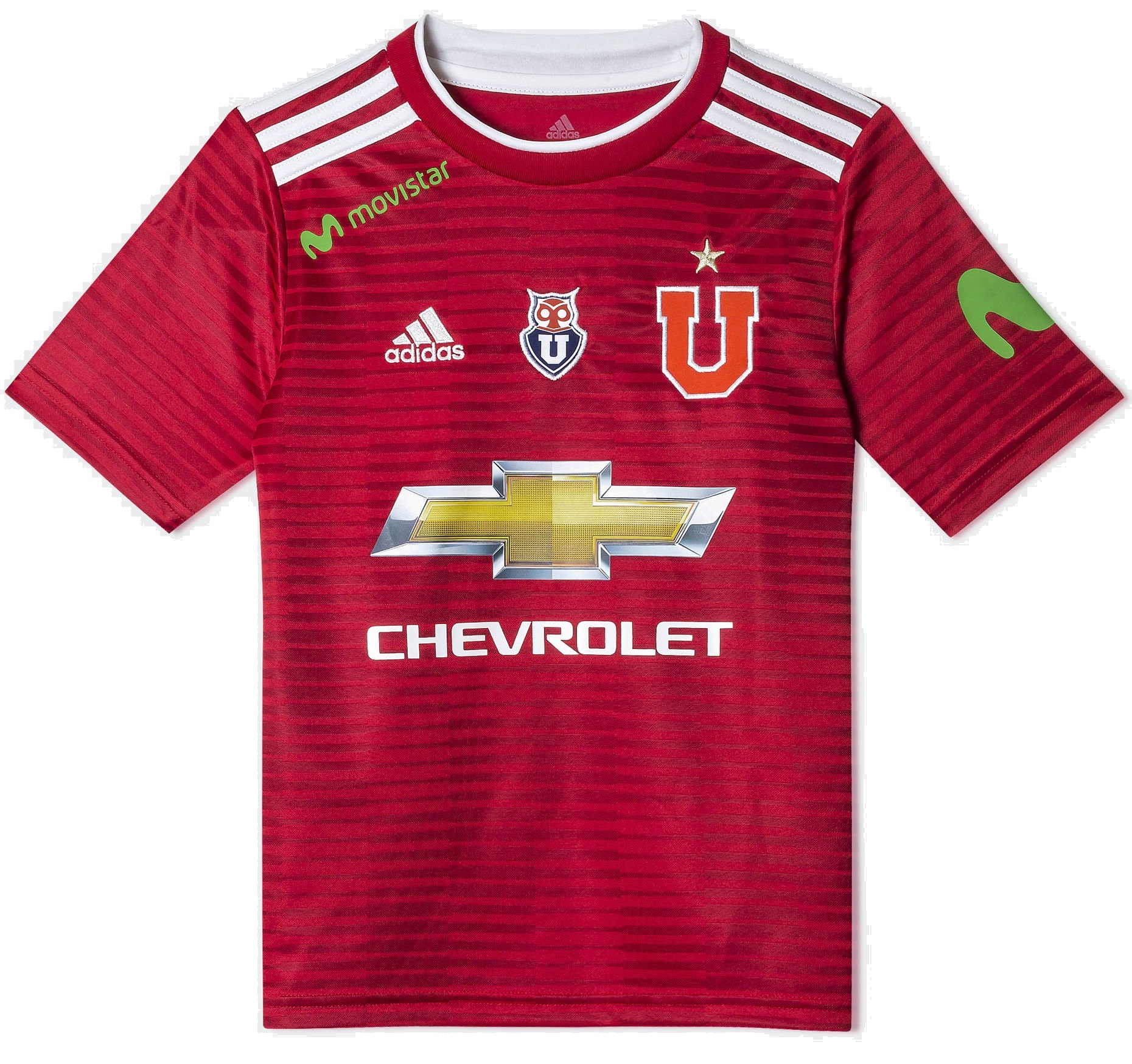 Camisa oficial Adidas Universidad de Chile 2018 II jogador